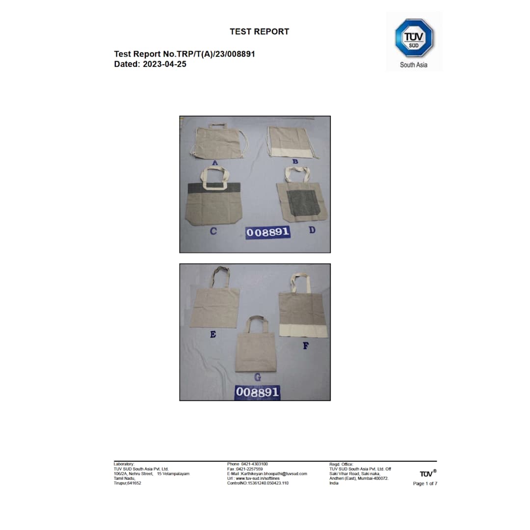 Recycled 5oz Cotton Twill Tote - SM-5830 Black