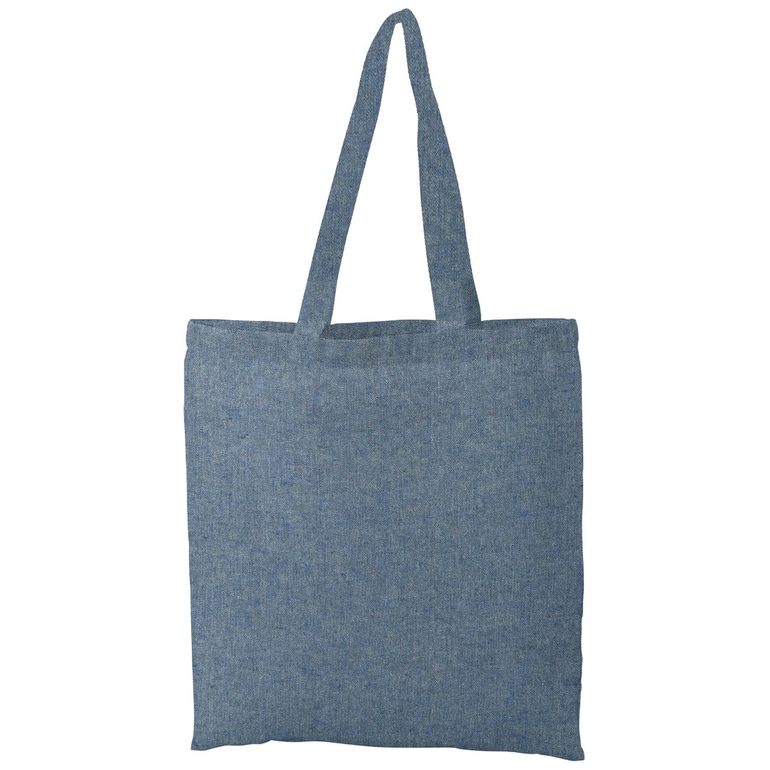Bullet Recycled 5oz Cotton Twill Tote - SM-5830 Blue