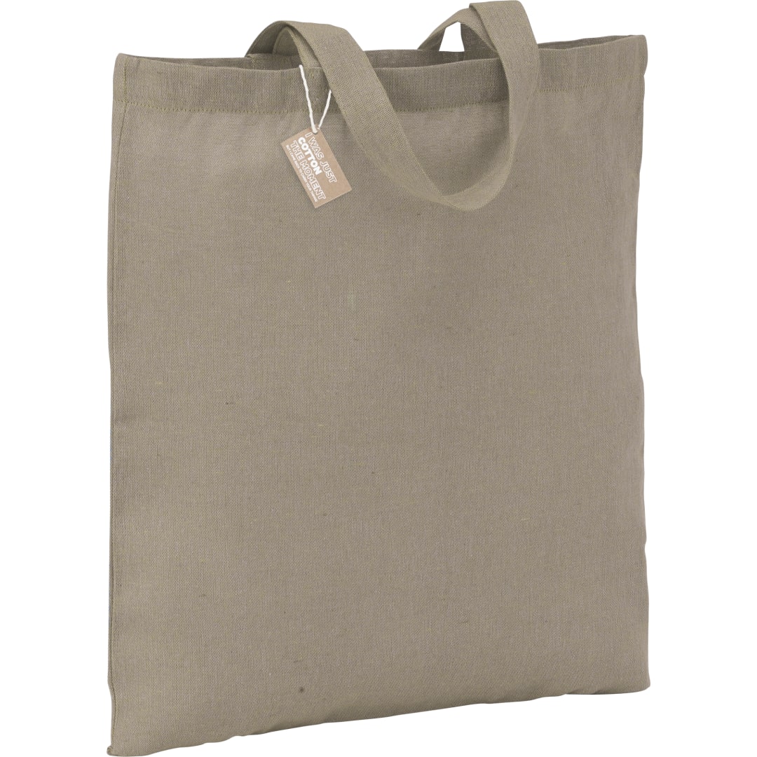 Bullet Recycled 5oz Cotton Twill Tote - SM-5830 Natural