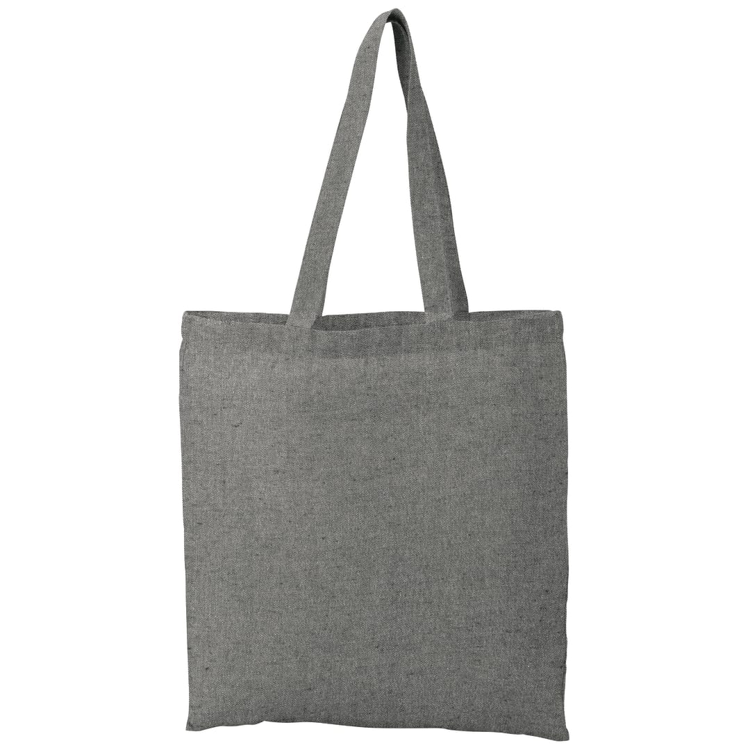 Bullet Recycled 5oz Cotton Twill Tote - SM-5830 Black