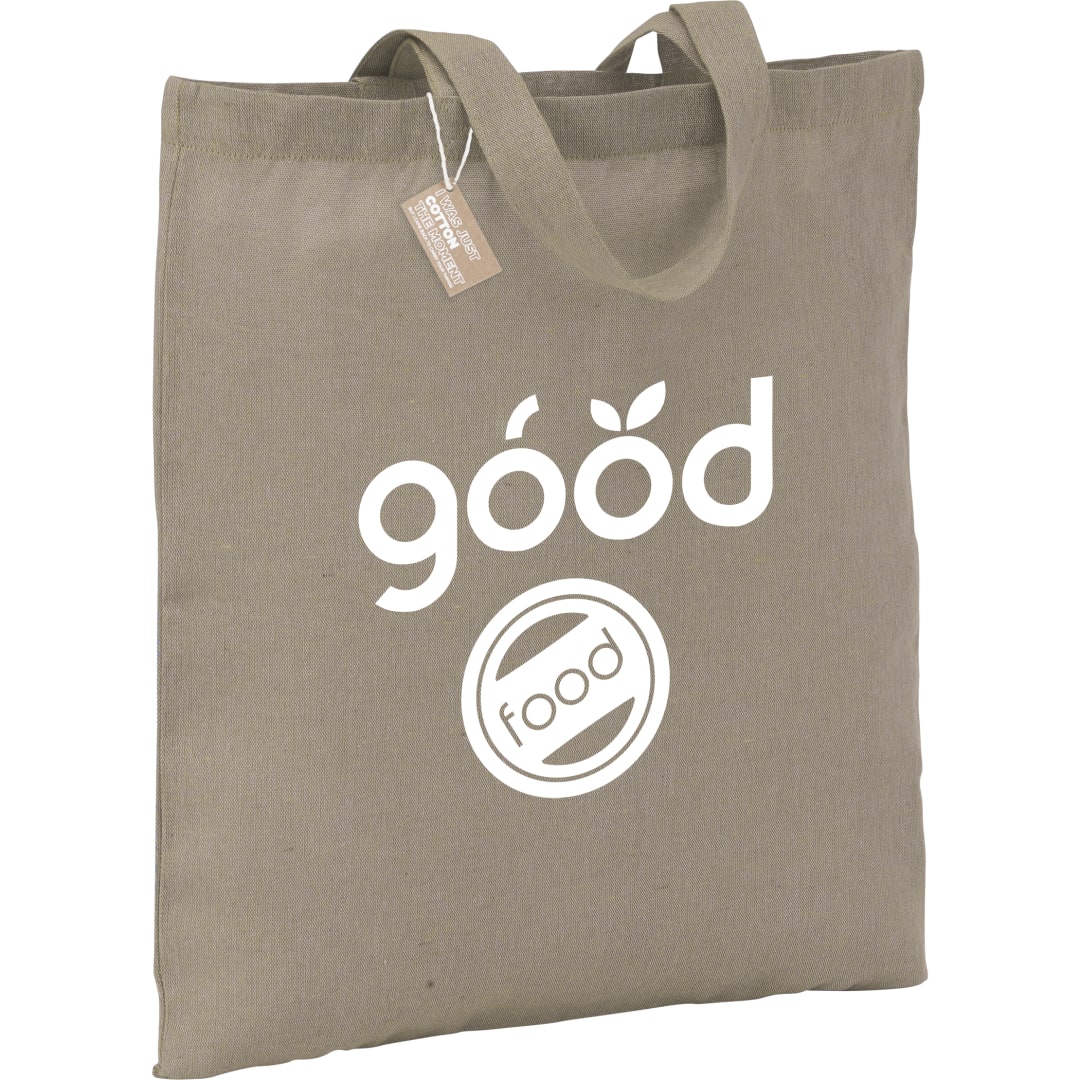 Bullet Recycled 5oz Cotton Twill Tote - SM-5830 Natural