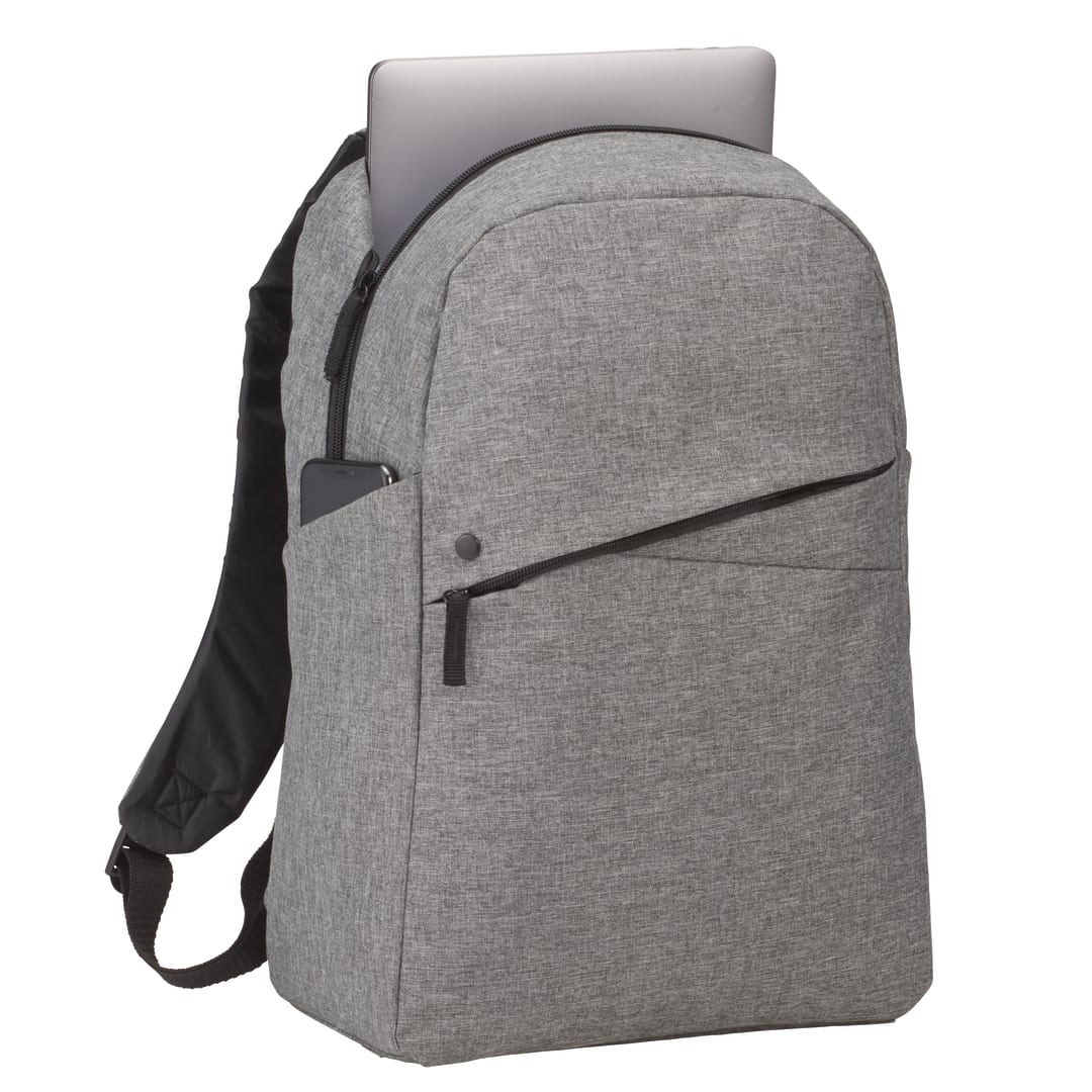 Iconic Slim 15" Computer Backpack - SM-5854 Gray