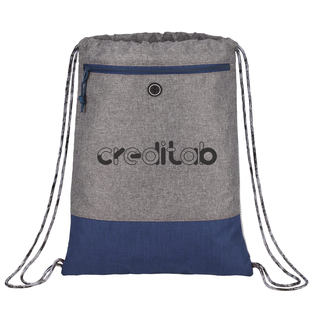 Logan Drawstring Bag - SM-5856 Blue
