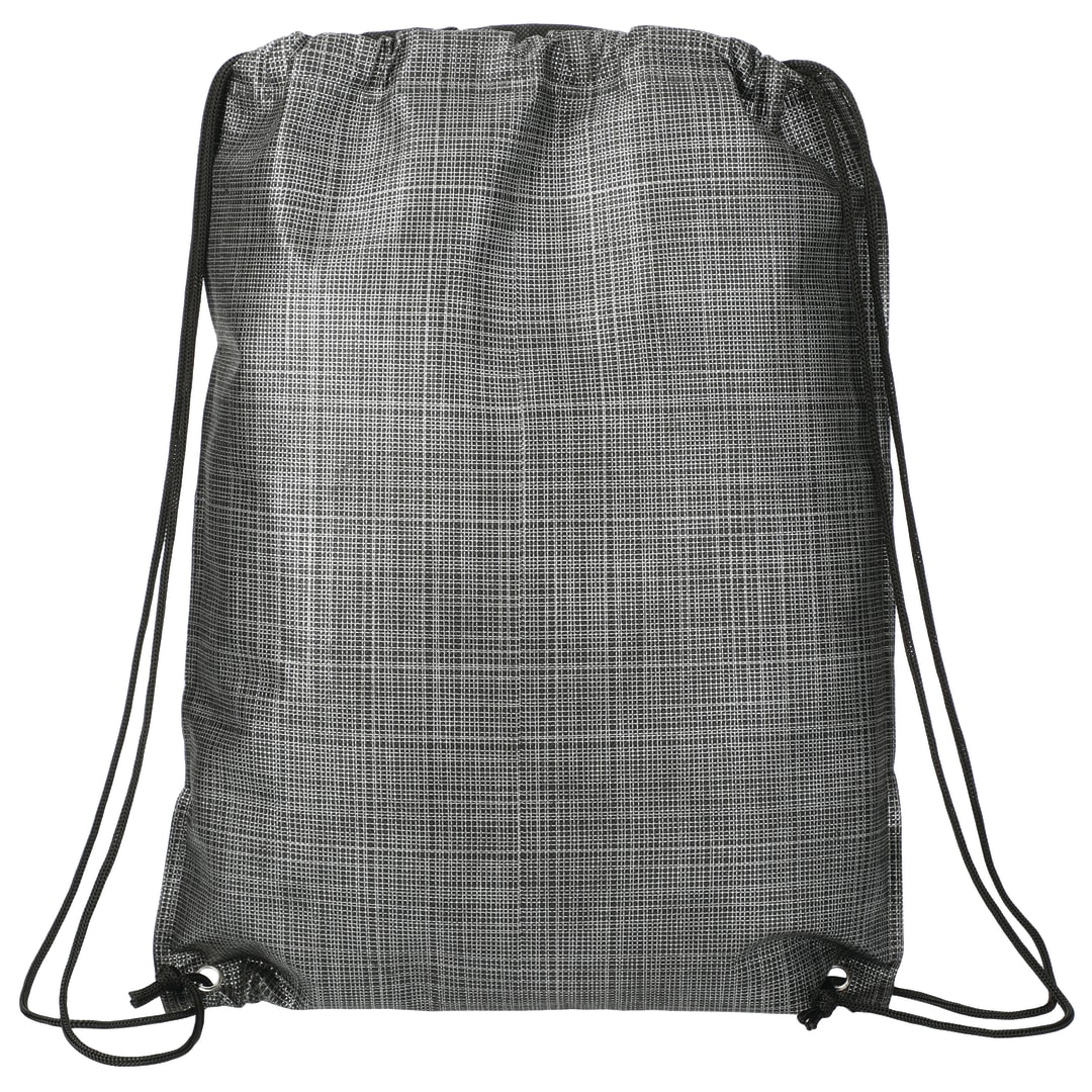  Crossweave Heat Sealed Drawstring Bag - SM-5892