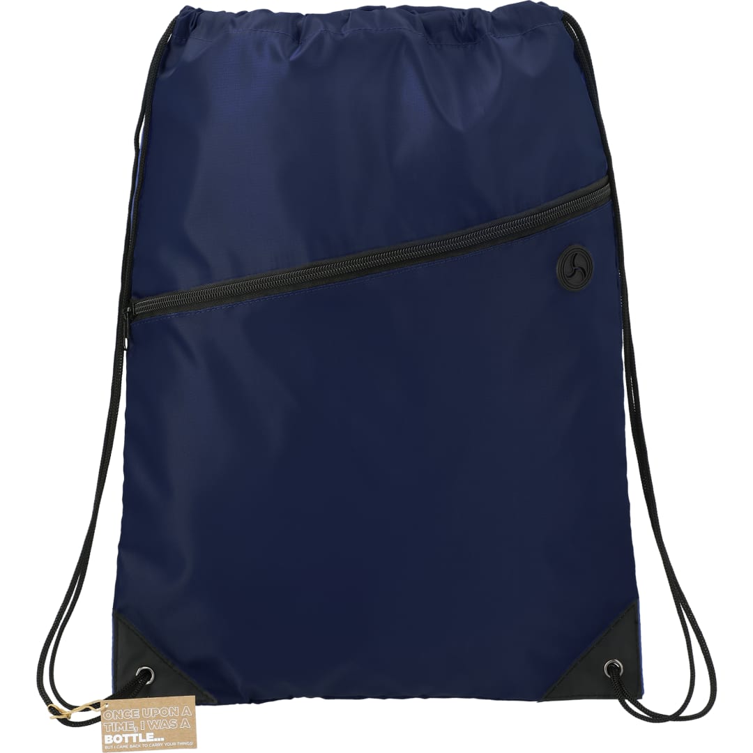 Bullet Robin RPET Drawstring Bag - SM-5915 Blue
