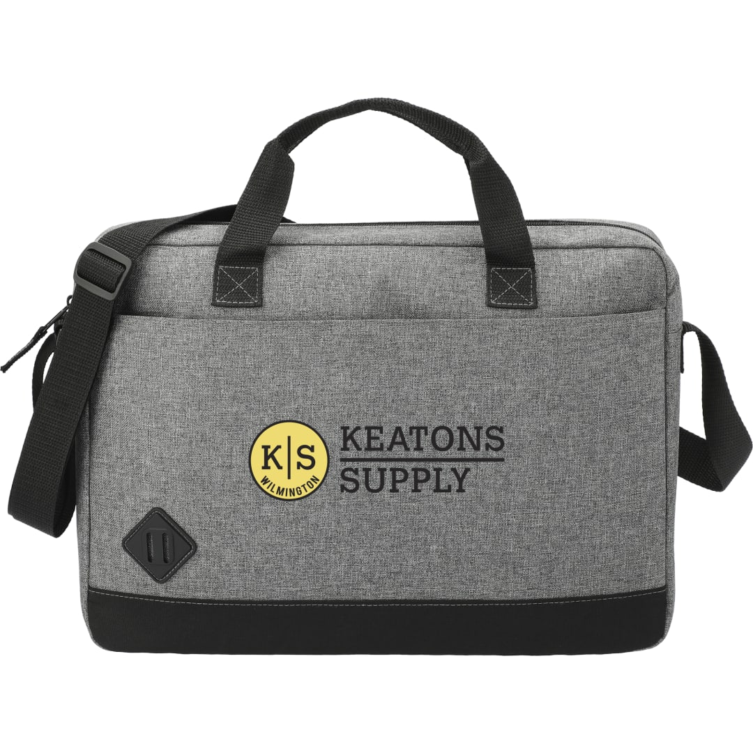 Graphite Dome 15" Computer Business Case - SM-5960 Gray