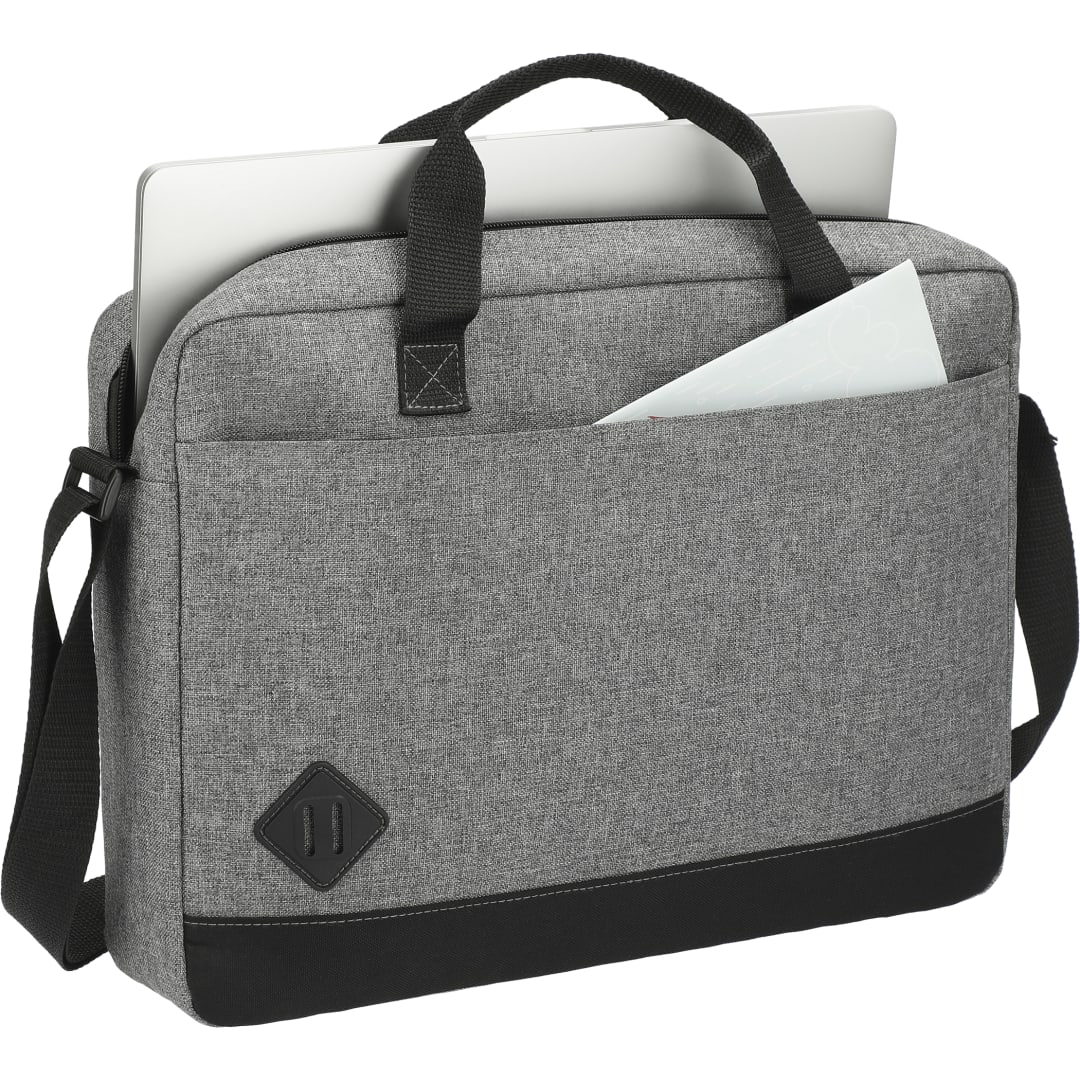 Graphite Dome 15" Computer Business Case - SM-5960 Gray