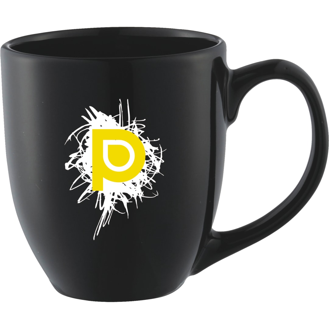 Zapata 15oz Ceramic Mug - SM-6306 Black