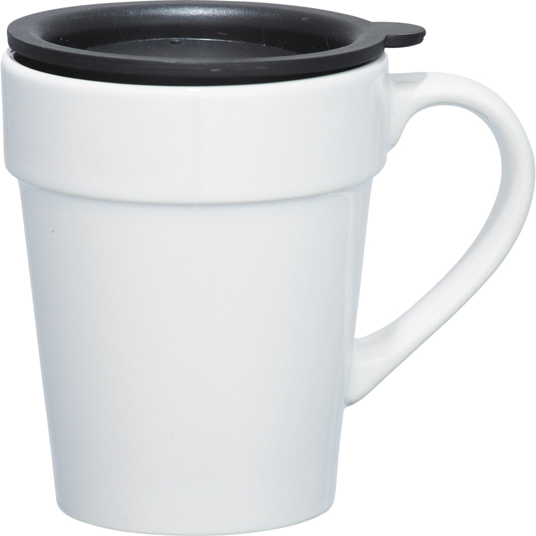 Habanera 10oz Ceramic Mug - SM-6352 White
