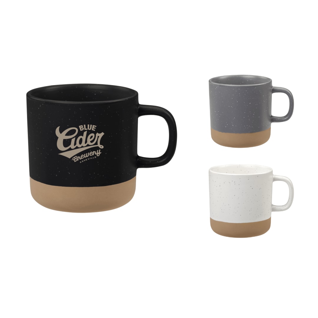 Santos 12oz Ceramic Mug - SM-6355 Black