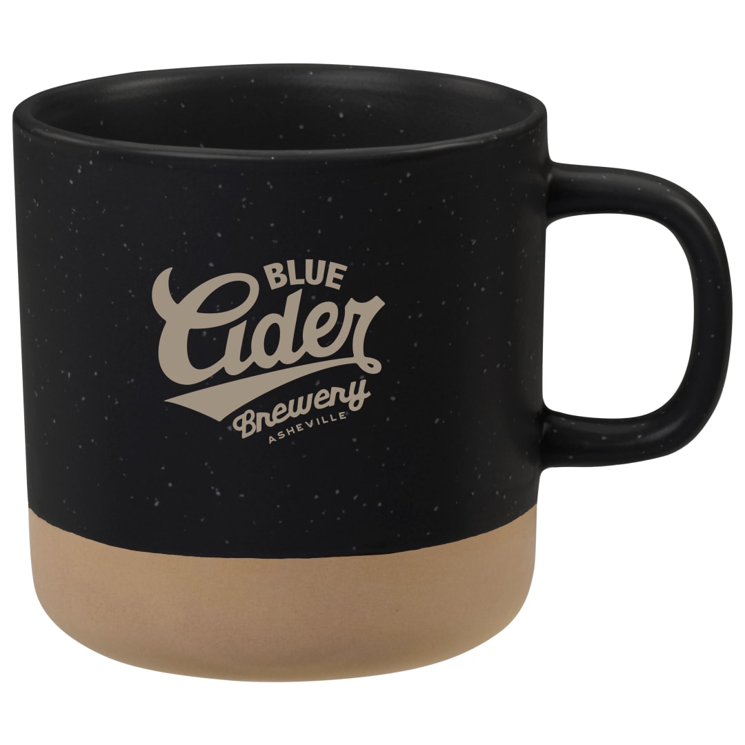 Bullet Santos 12oz Ceramic Mug - SM-6355 Black