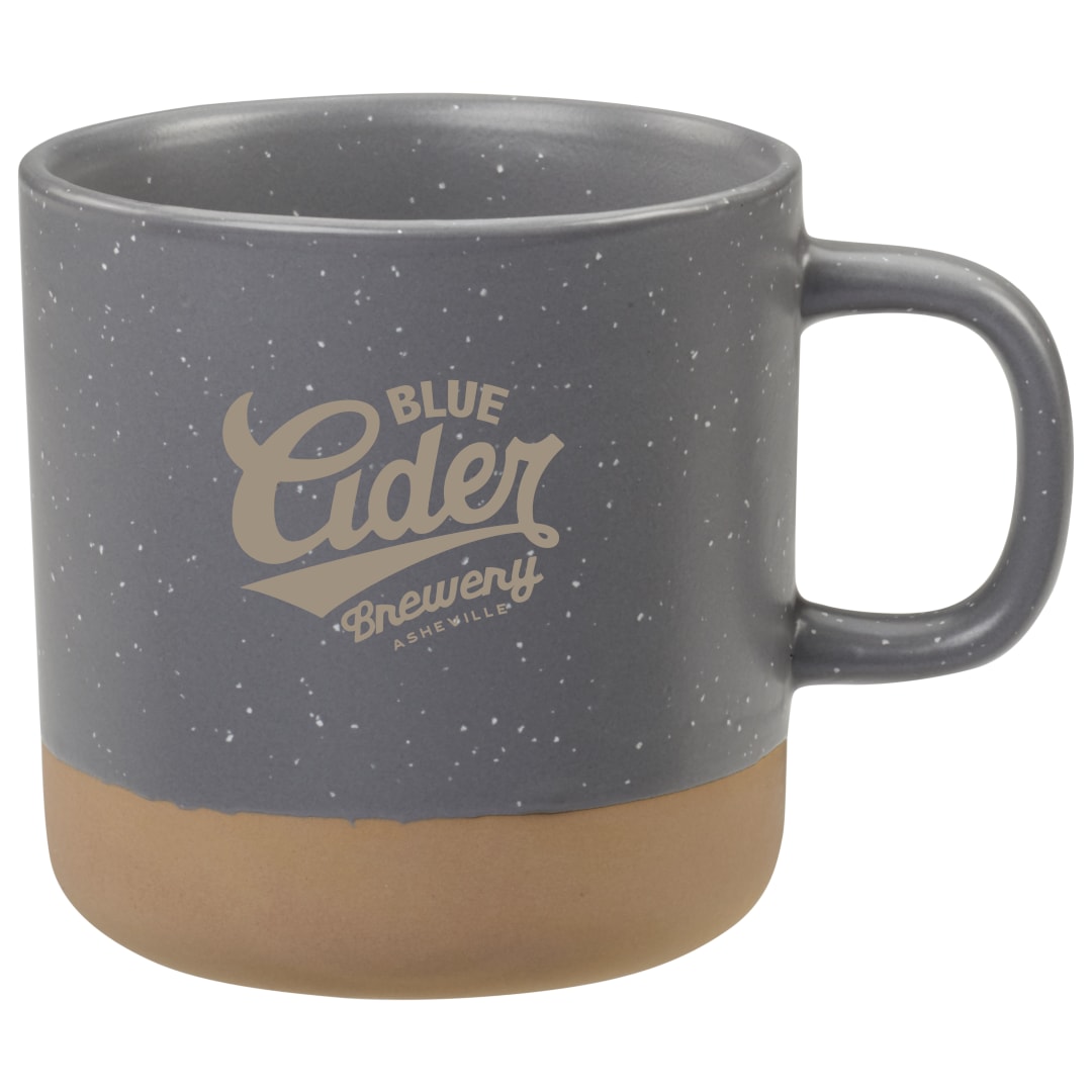 Bullet Santos 12oz Ceramic Mug - SM-6355 Gray