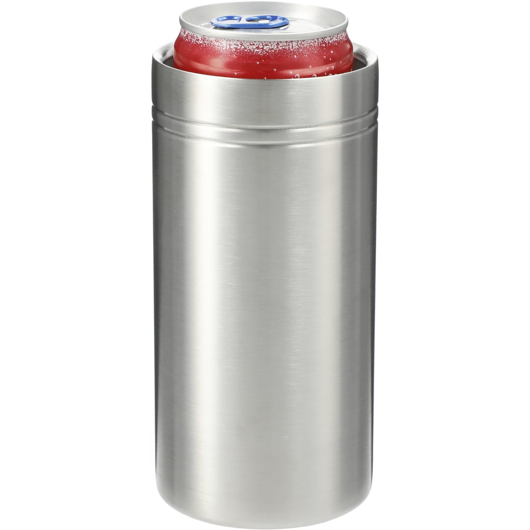 Sherpa 12oz Vac TBL & Slim Can Insulator - SM-6598 Silver