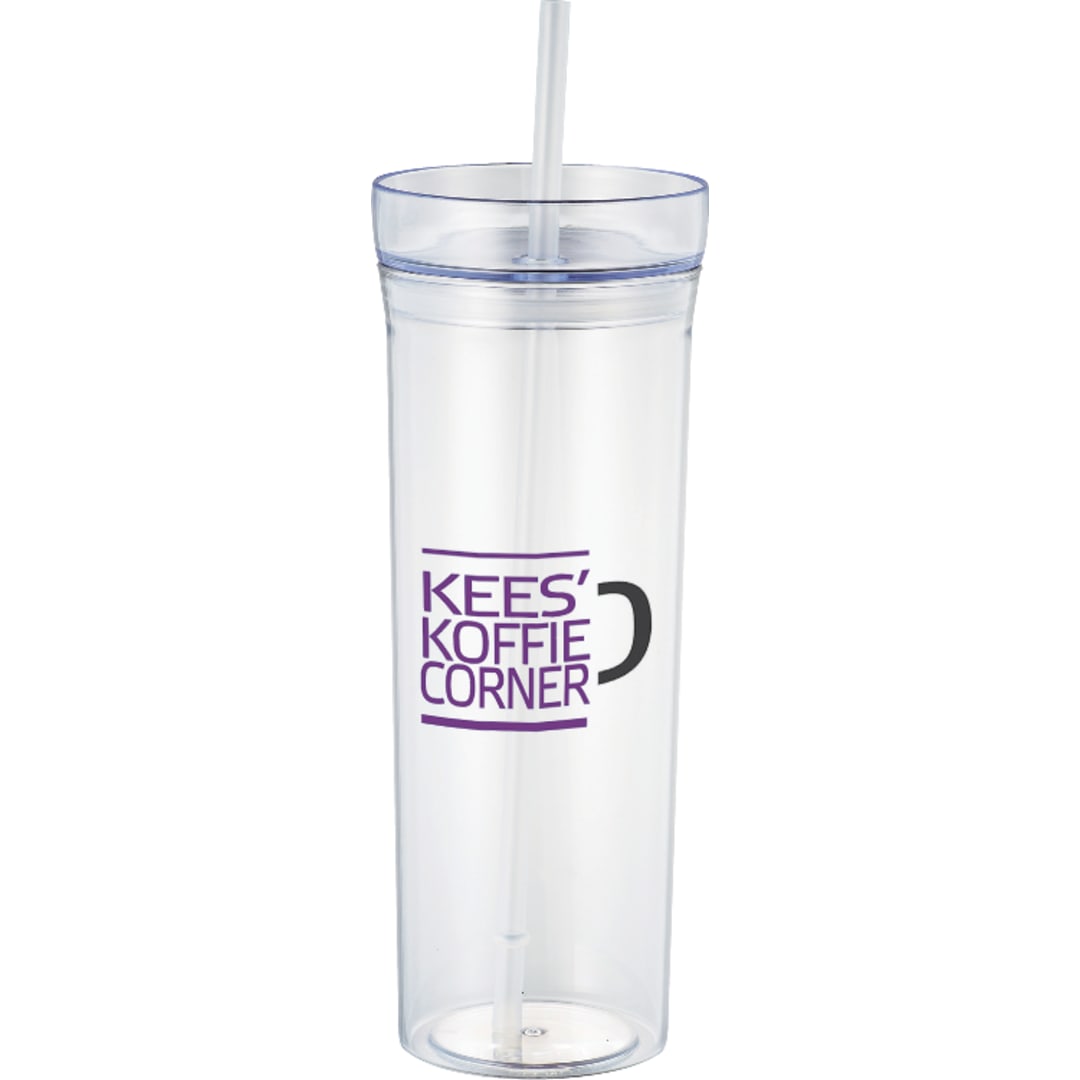 Sauron 22oz Tumbler with Straw - SM-6670 Clear