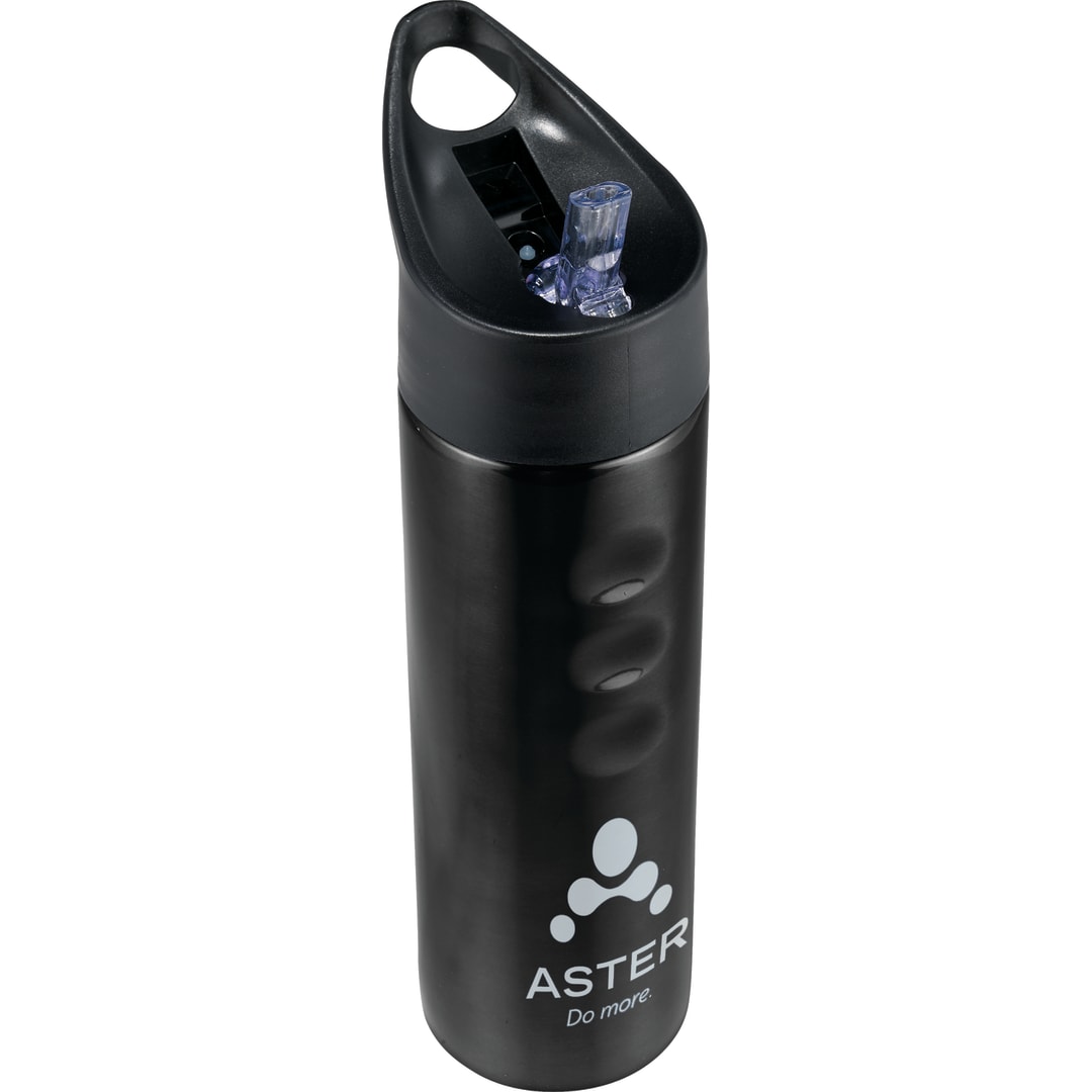 Troika 25oz Stainless Sports Bottle - SM-6697 Black