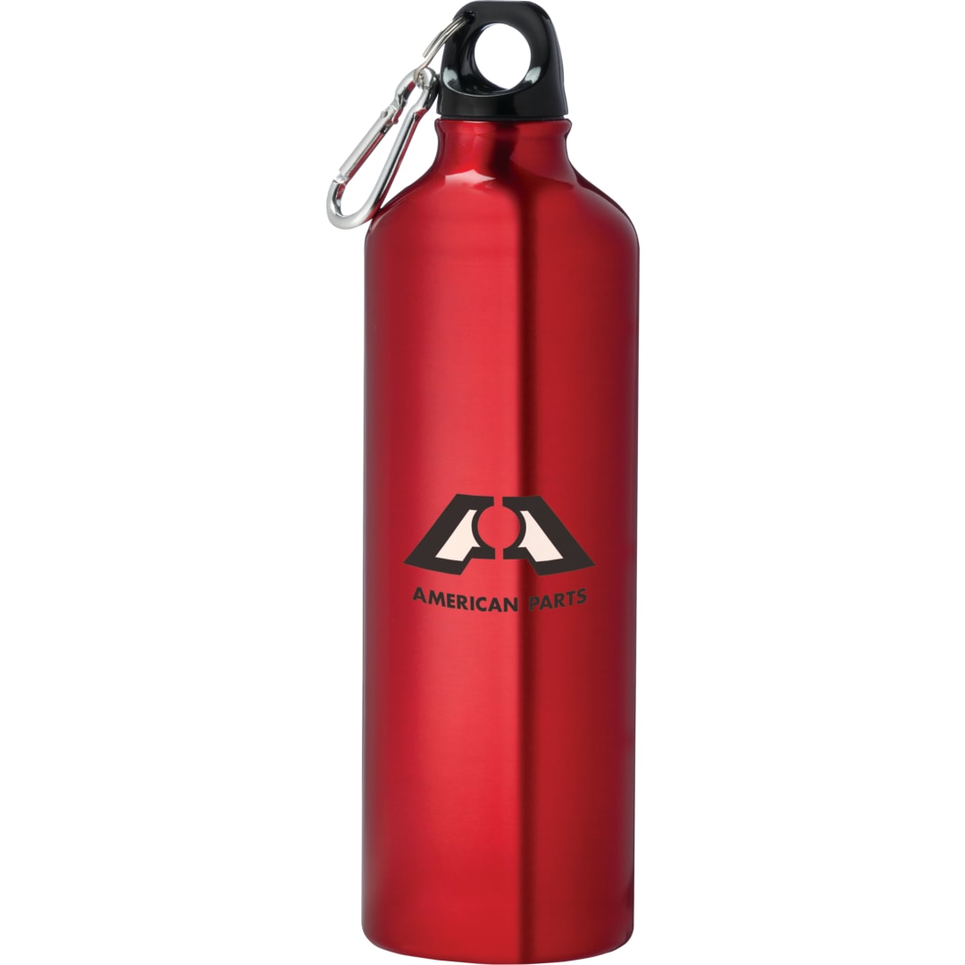 Pacific 26oz Aluminum Sports Bottle - SM-6789 Red