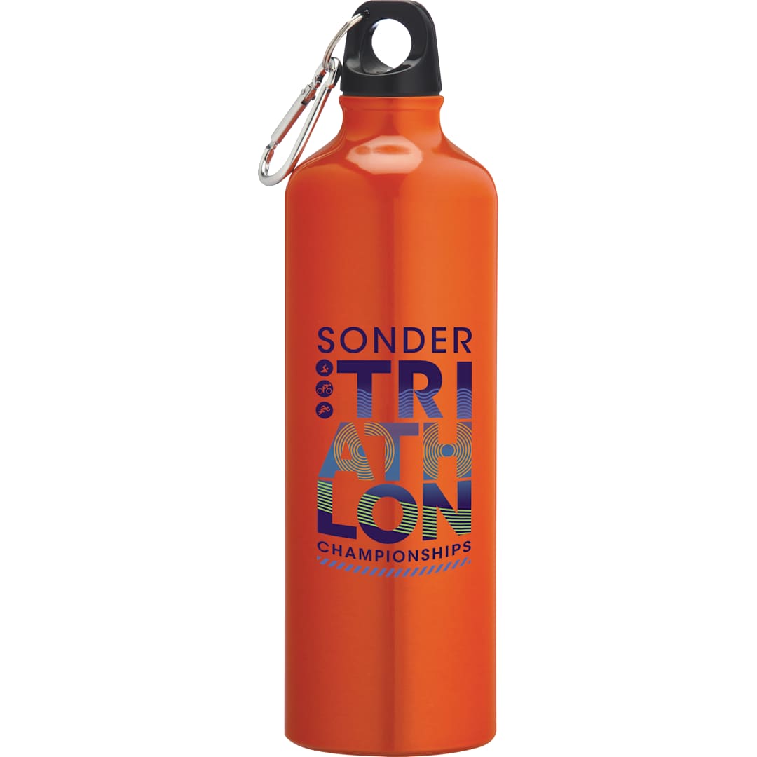 Bullet Pacific 26oz Aluminum Sports Bottle - SM-6789 Orange
