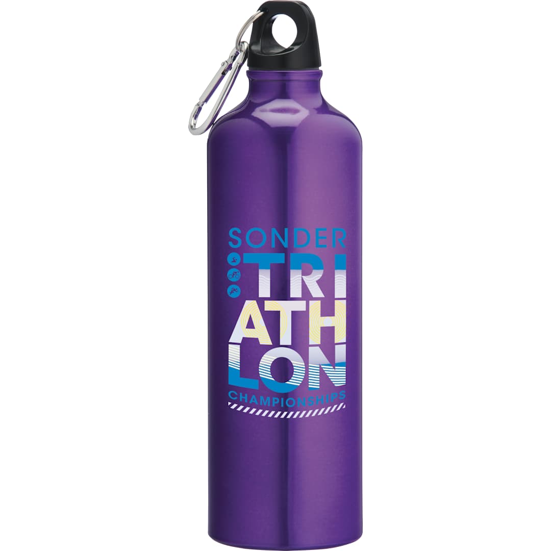 Bullet Pacific 26oz Aluminum Sports Bottle - SM-6789 Purple