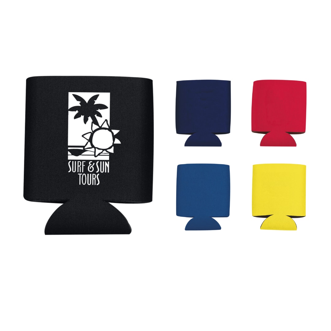 12oz Collapsible Can Insulator - SM-6890 Black