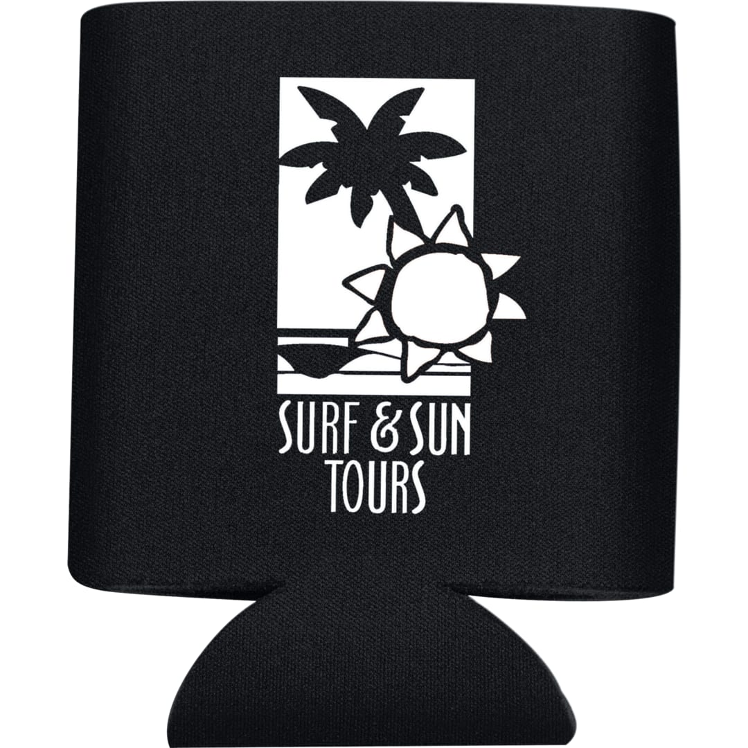 12oz Collapsible Can Insulator - SM-6890 Black