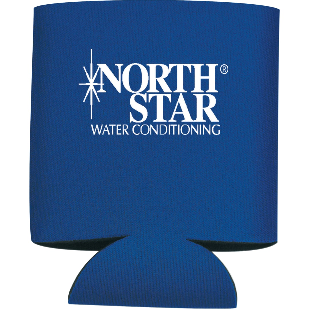 12oz Collapsible Can Insulator - SM-6890 Blue