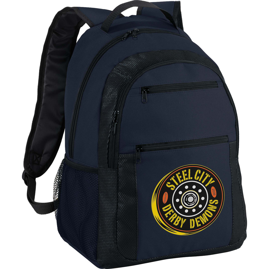 Executive 15" Computer Backpack - SM-7068 Blue