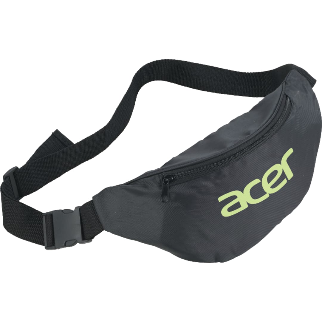 Bullet Hipster Budget Fanny Pack - SM-7102 Black