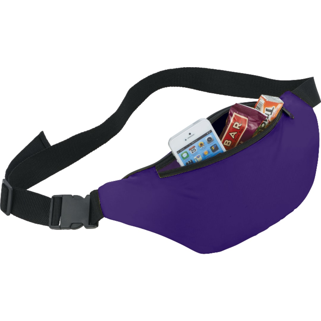 Bullet Hipster Budget Fanny Pack - SM-7102 Purple
