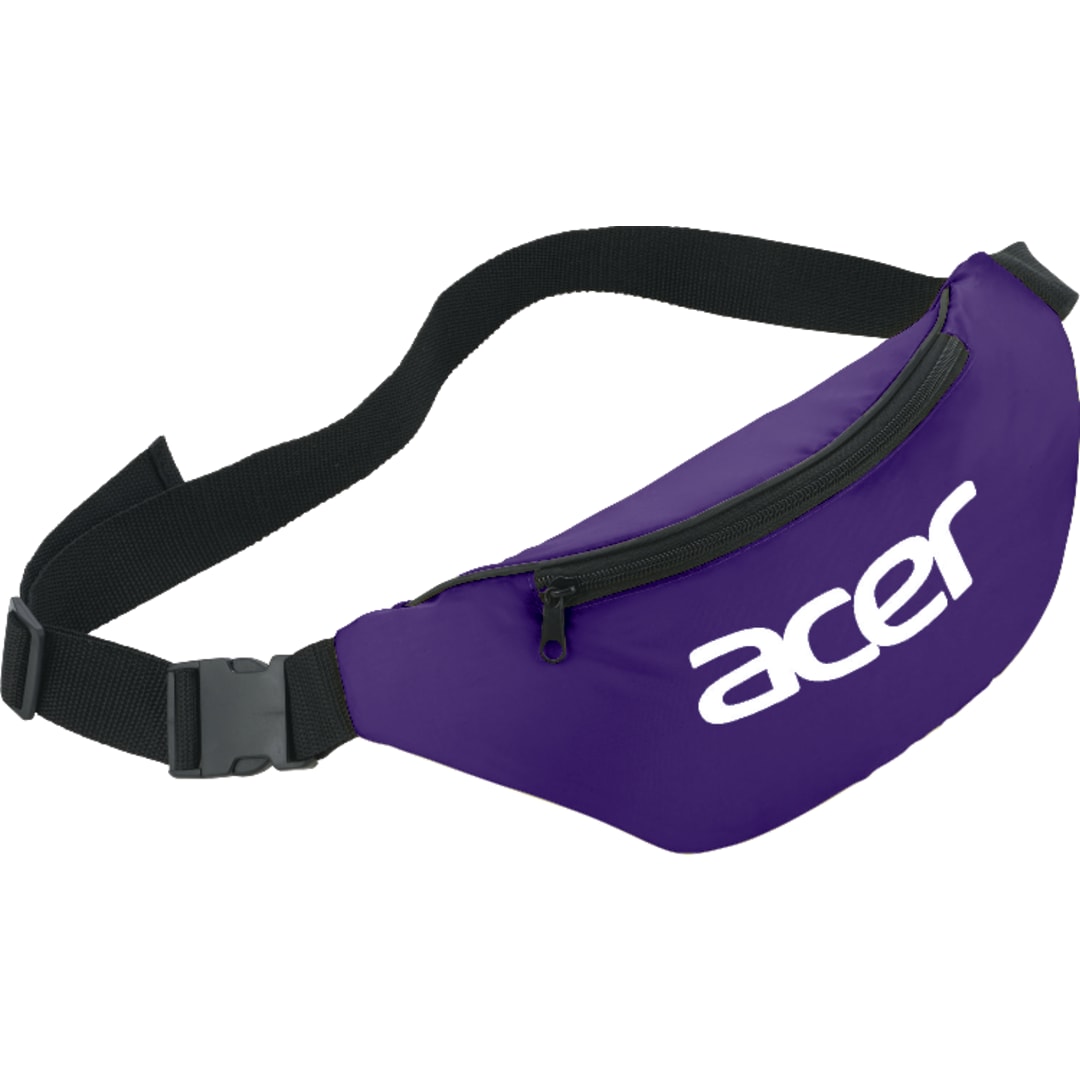 Bullet Hipster Budget Fanny Pack - SM-7102 Purple