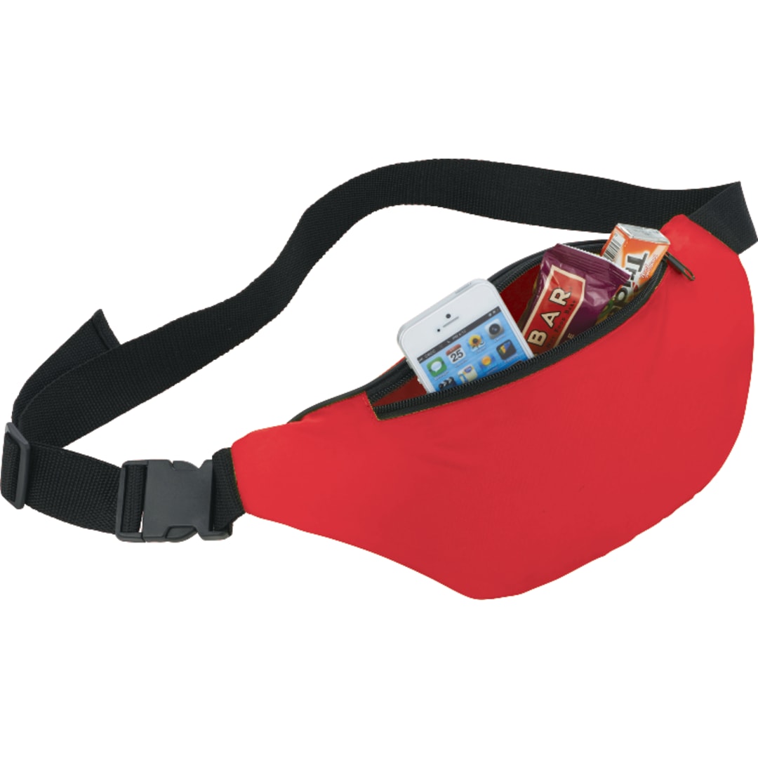 Bullet Hipster Budget Fanny Pack - SM-7102 Red