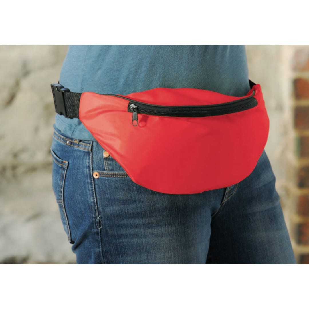 Bullet Hipster Budget Fanny Pack - SM-7102 Red