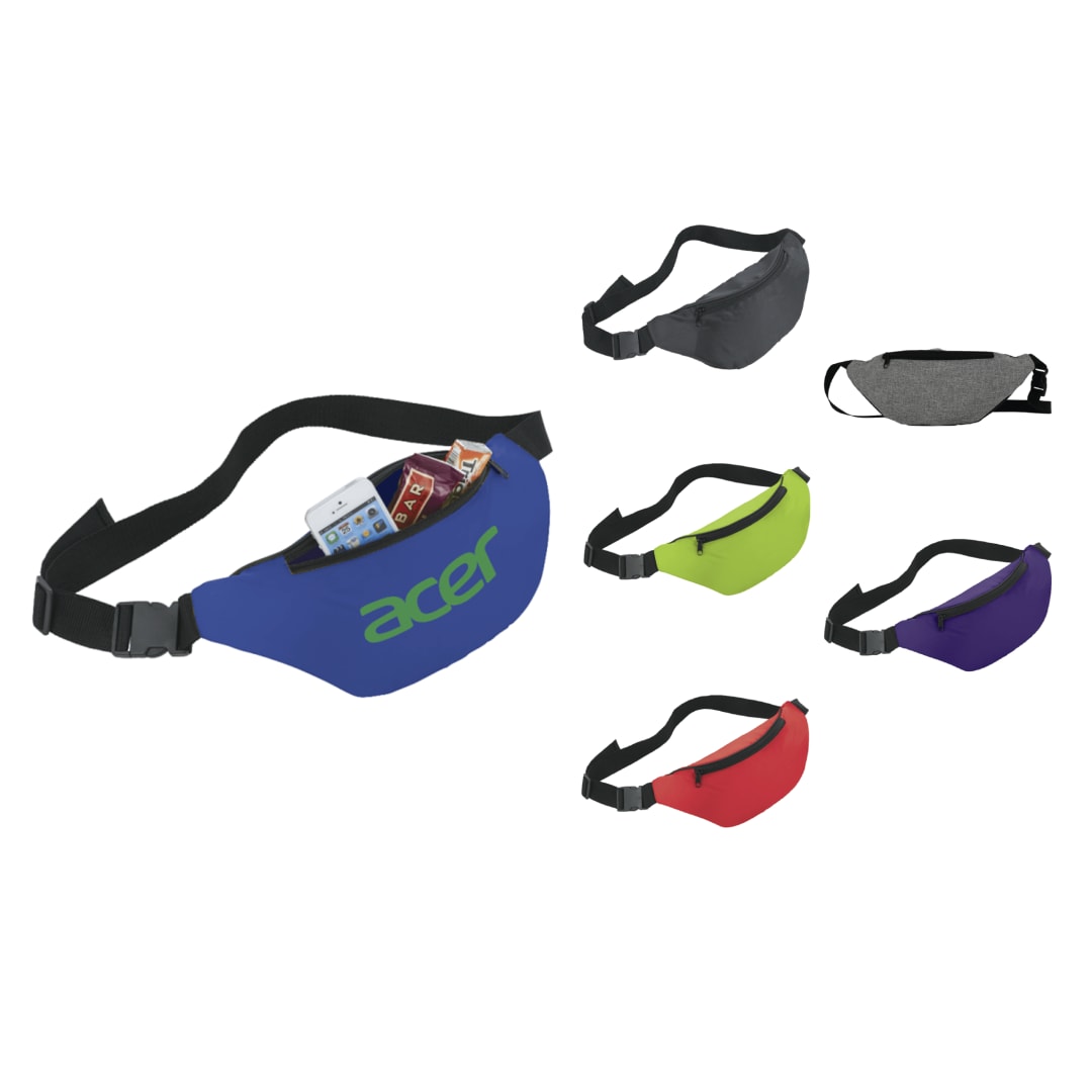 Bullet Hipster Budget Fanny Pack - SM-7102 Blue