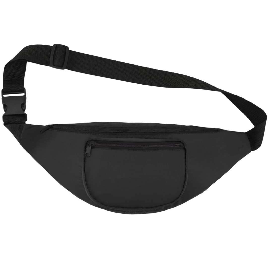 Hipster Deluxe Fanny Pack - SM-7103 Black