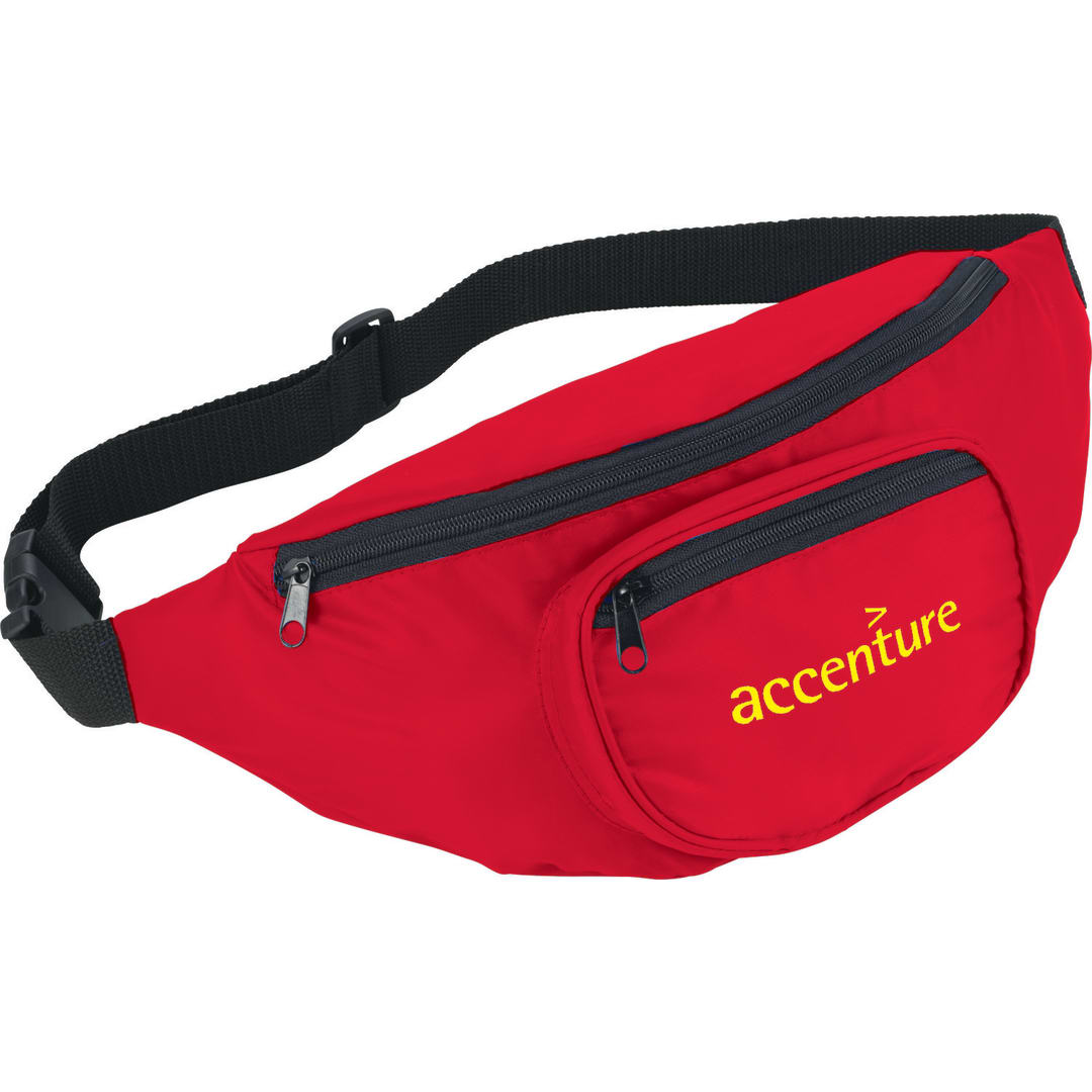 Hipster Deluxe Fanny Pack - SM-7103 Red