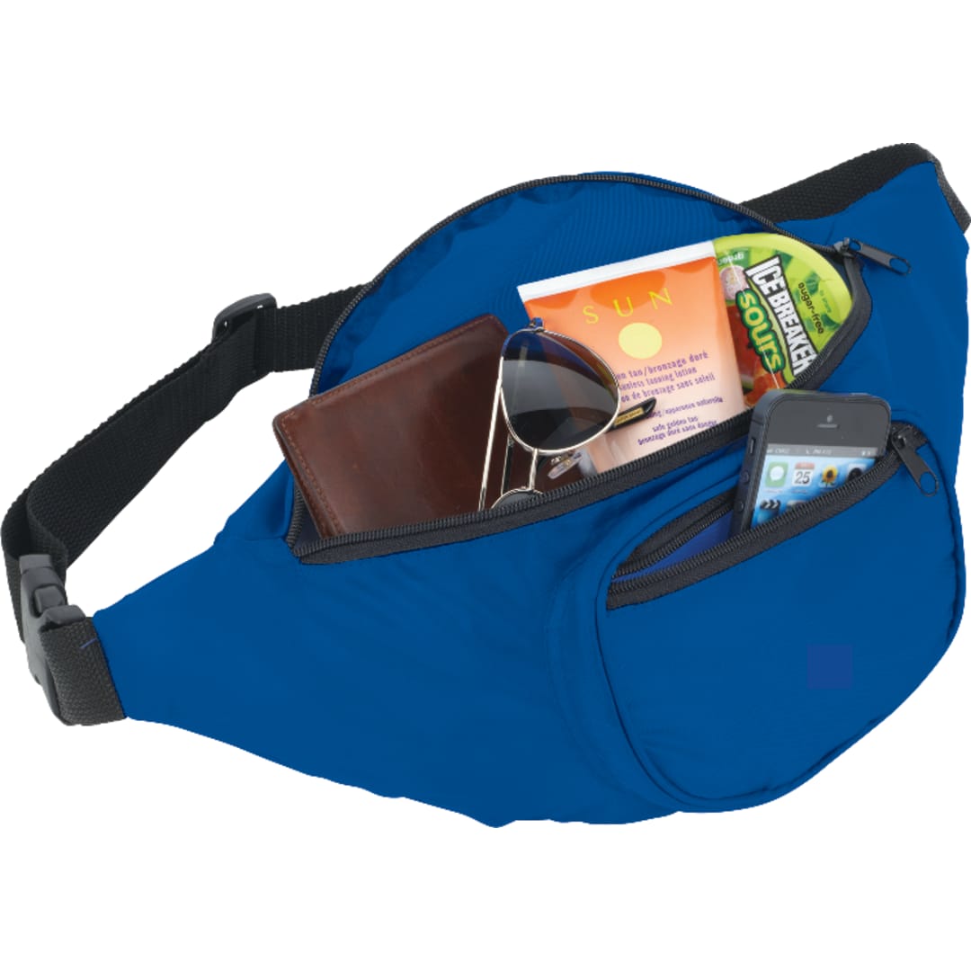 Hipster Deluxe Fanny Pack - SM-7103 Blue