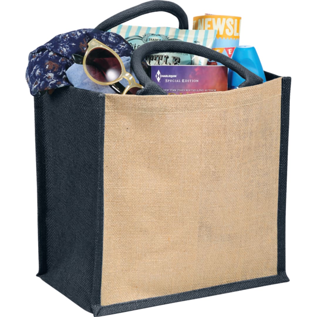 Medium Jute Gift Tote - SM-7124 Blue