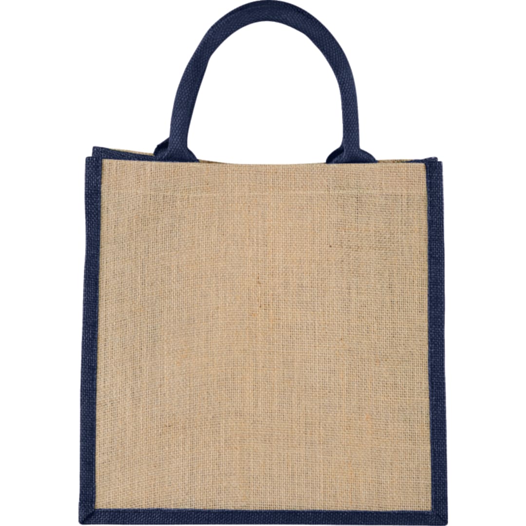 Medium Jute Gift Tote - SM-7124 Blue