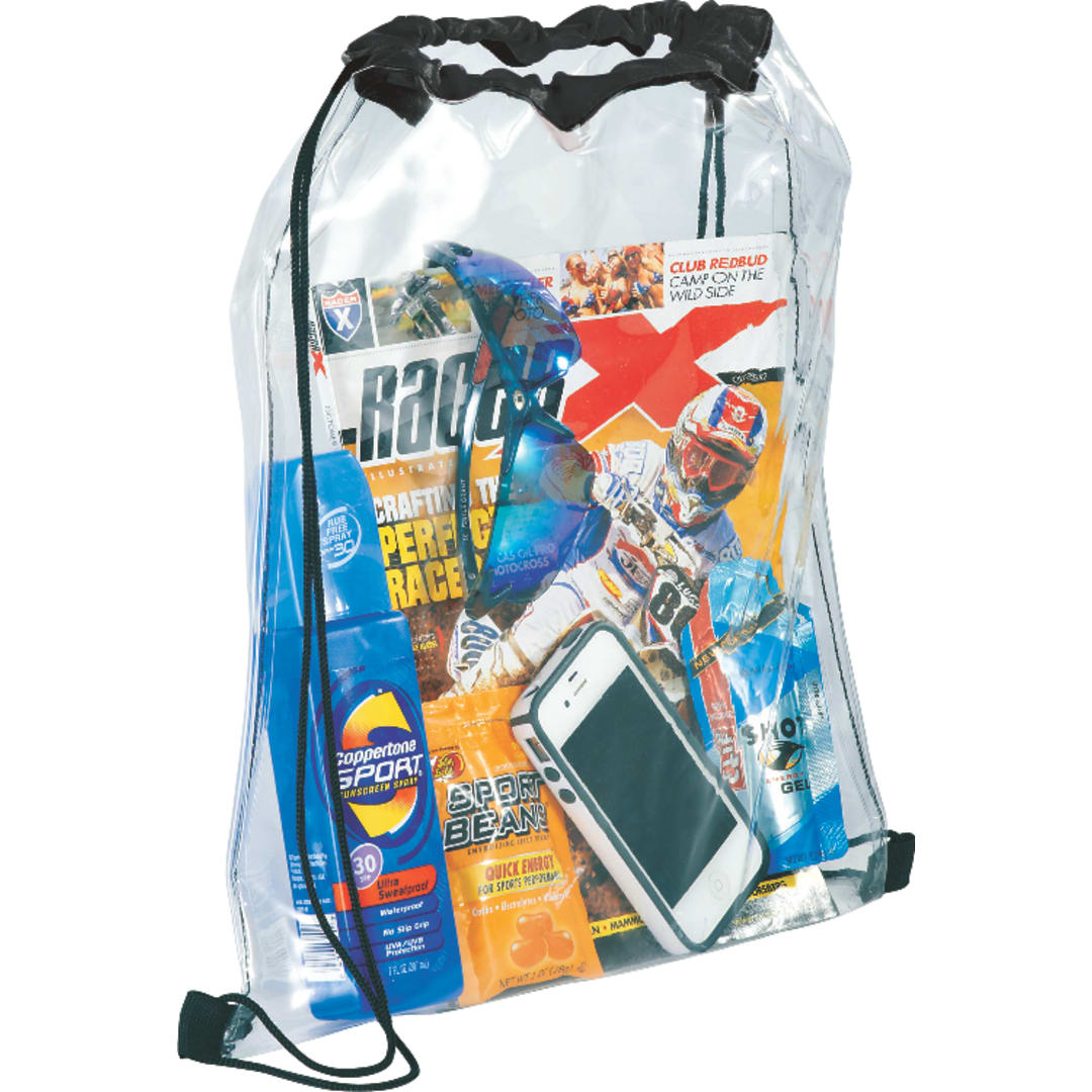  Rally Clear Drawstring Bag - SM-7200