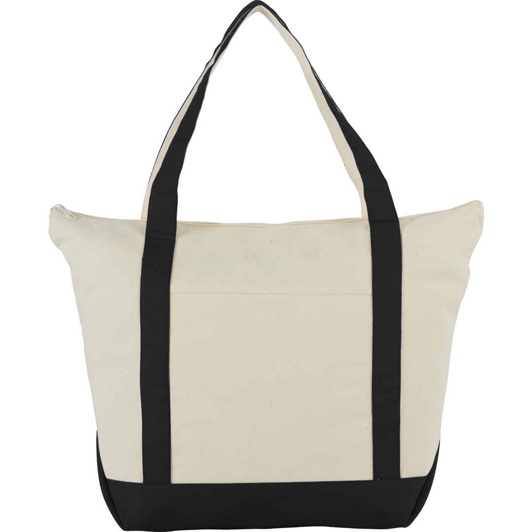 Field & Co. Classic 12oz Cotton Canvas Zippered Boat Tote - SM-7214
