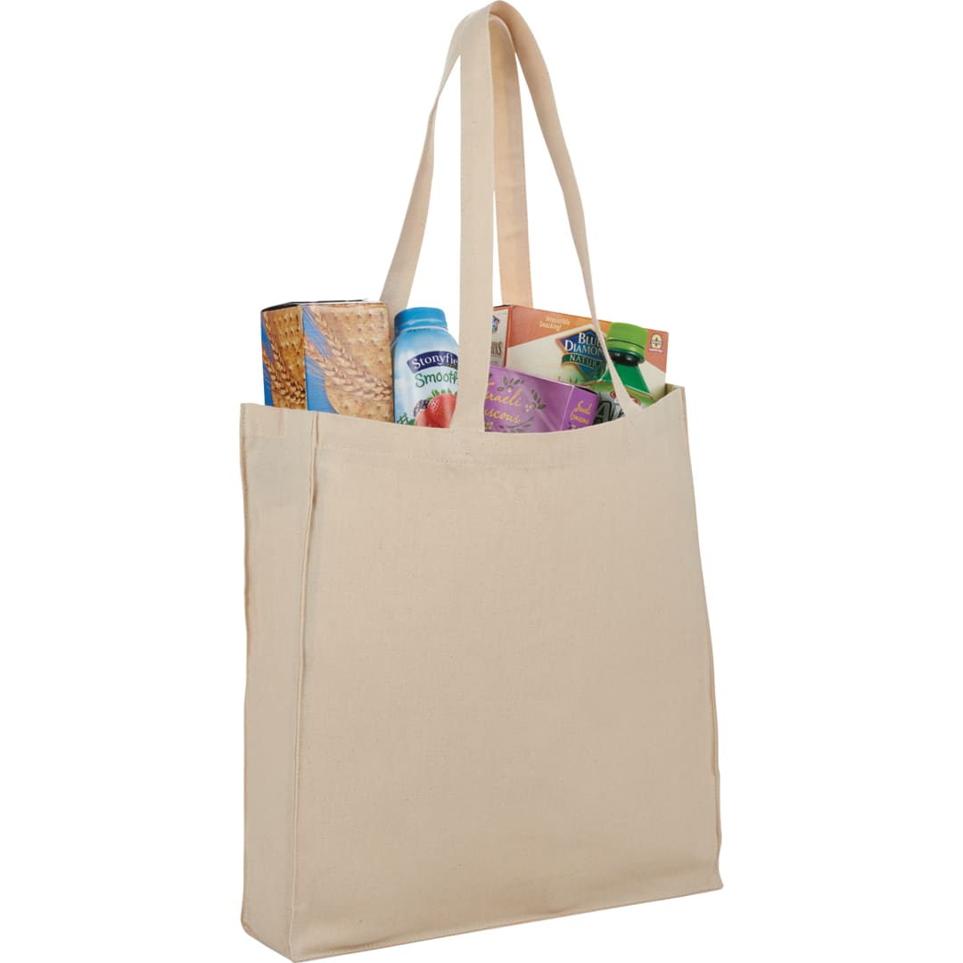 Odessa 8oz Cotton Canvas Tote - SM-7220 Natural