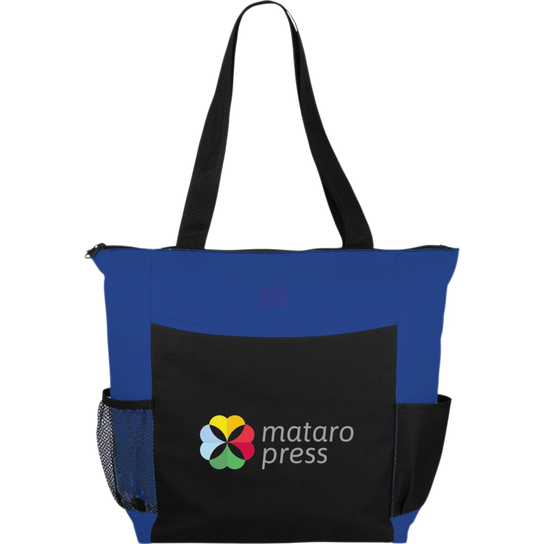 Grandview Zippered Convention Tote - SM-7255 Blue