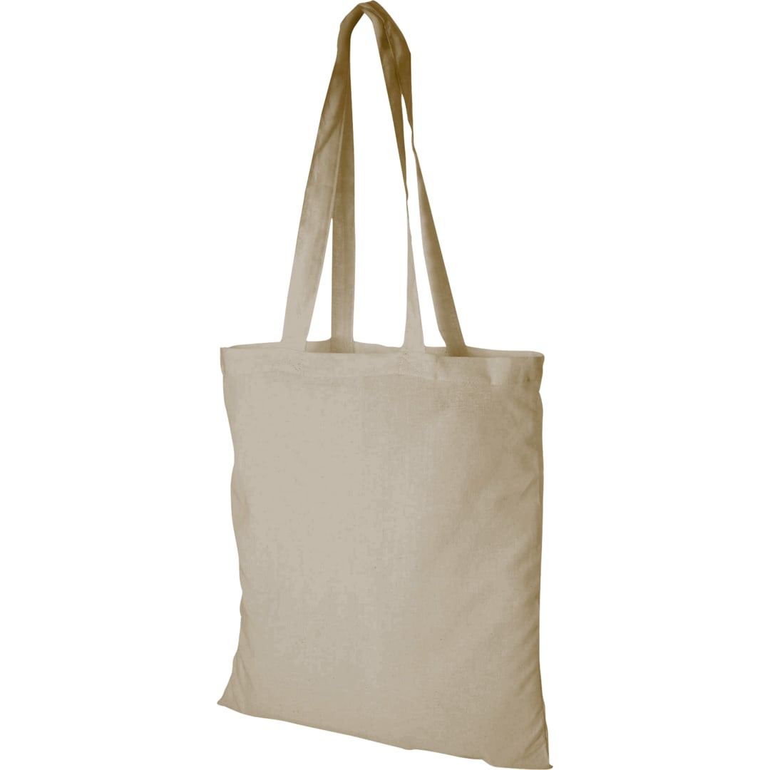 Bullet Carolina 4oz Cotton Canvas Tote - SM-7262 Natural