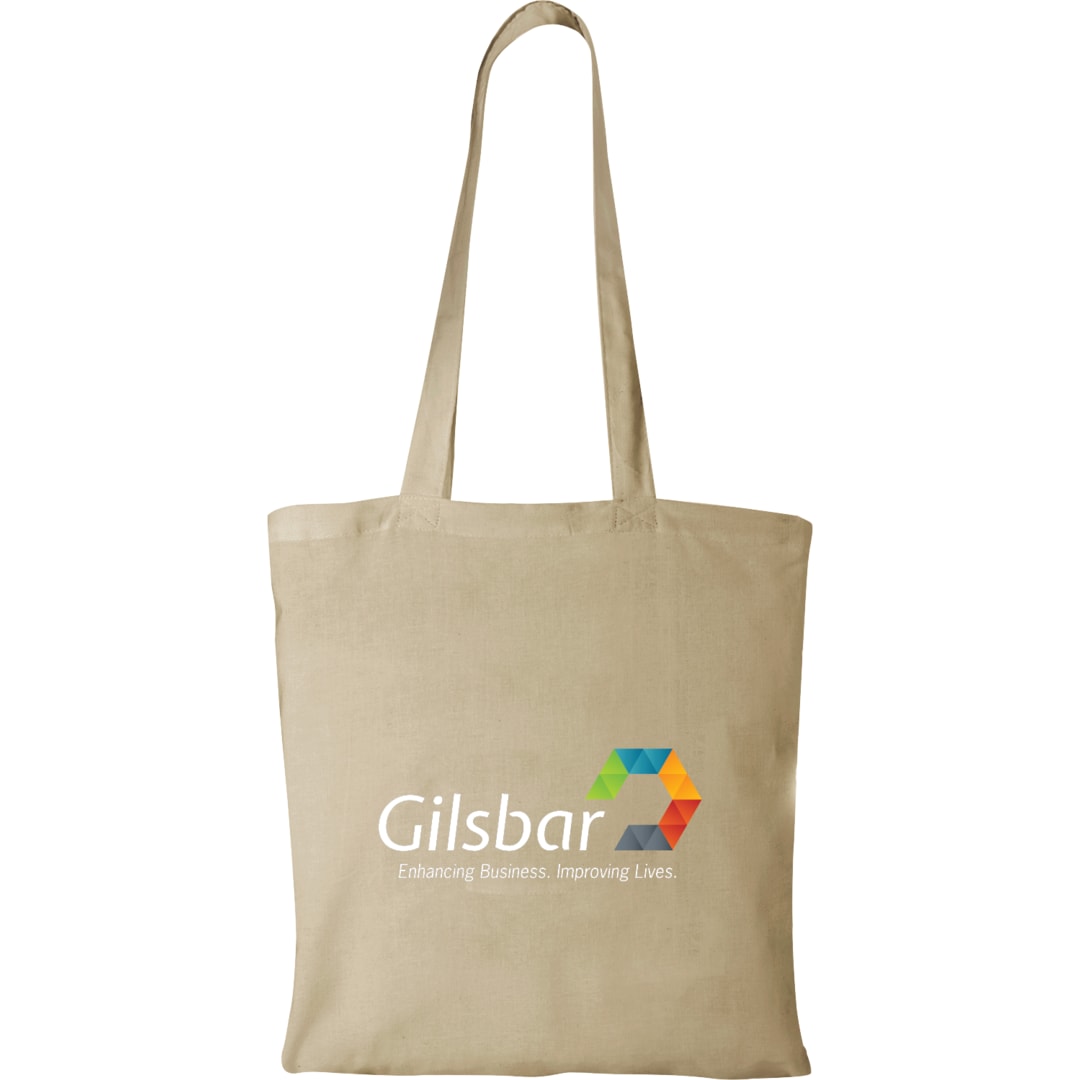 Bullet Carolina 4oz Cotton Canvas Tote - SM-7262 Natural