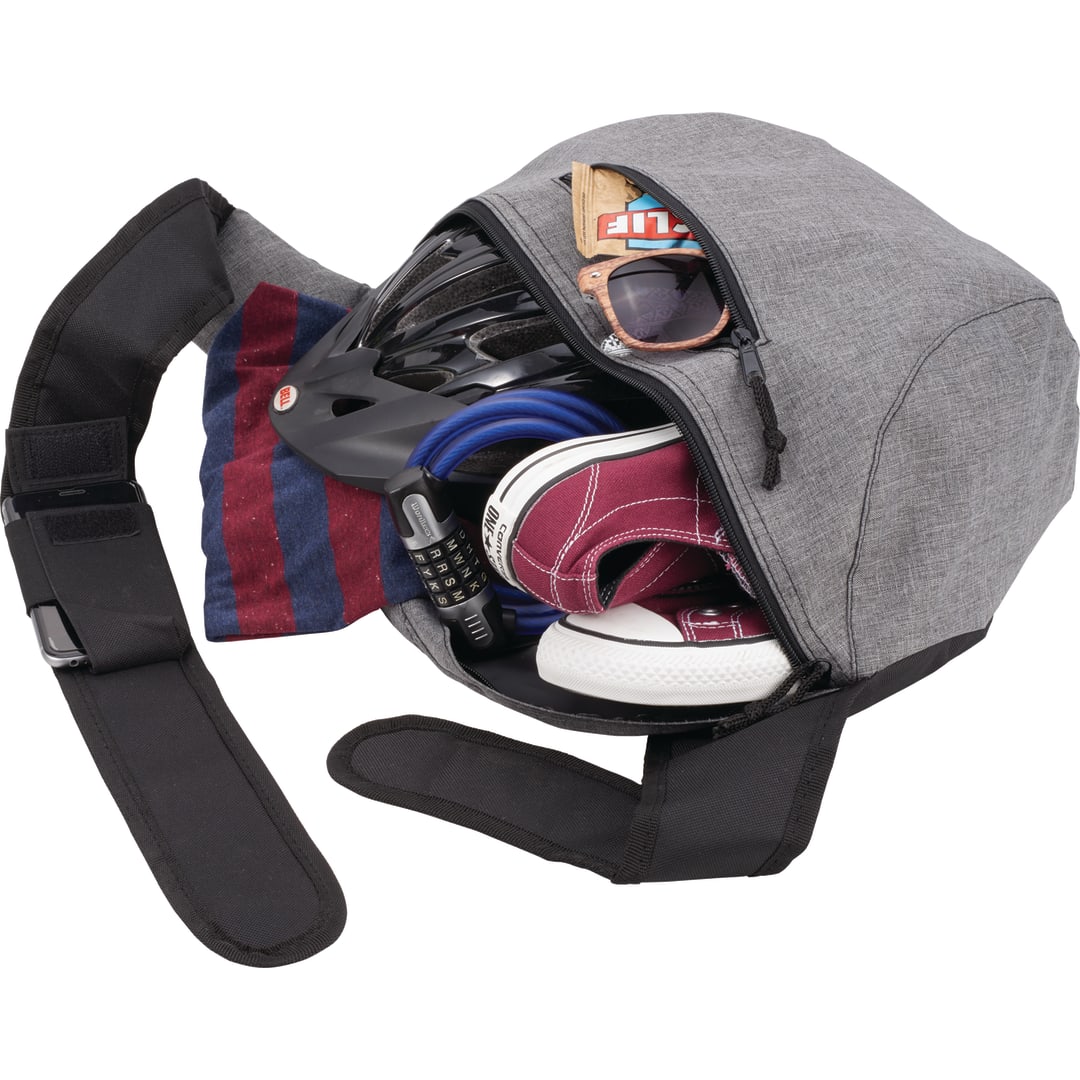 Brooklyn Deluxe Sling Backpack - SM-7269 Gray