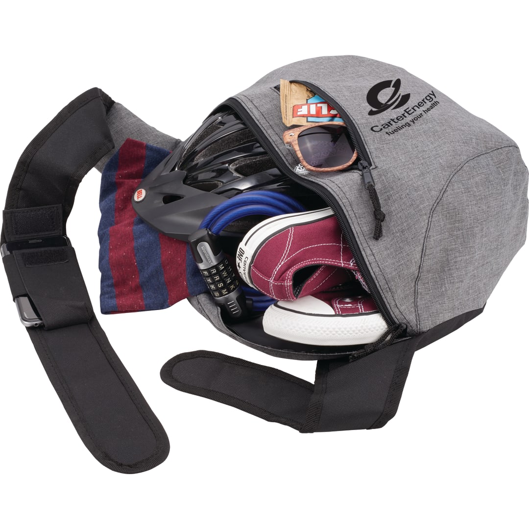 Brooklyn Deluxe Sling Backpack - SM-7269 Gray