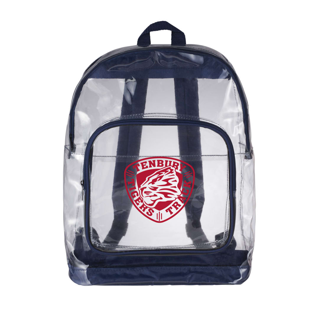 Rally Clear Backpack - SM-7300 Blue