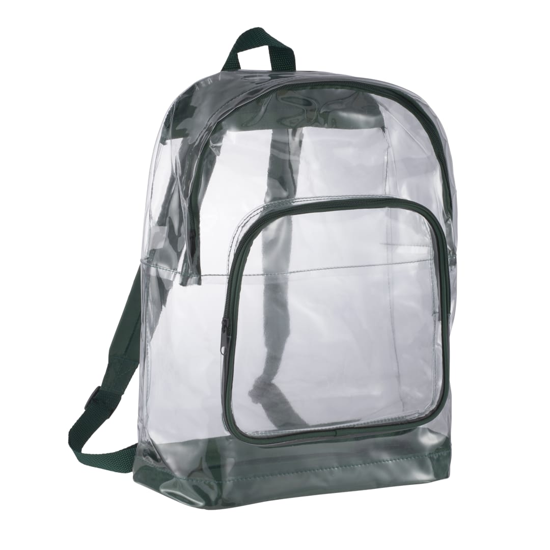 Bullet Rally Clear Backpack - SM-7300 Green