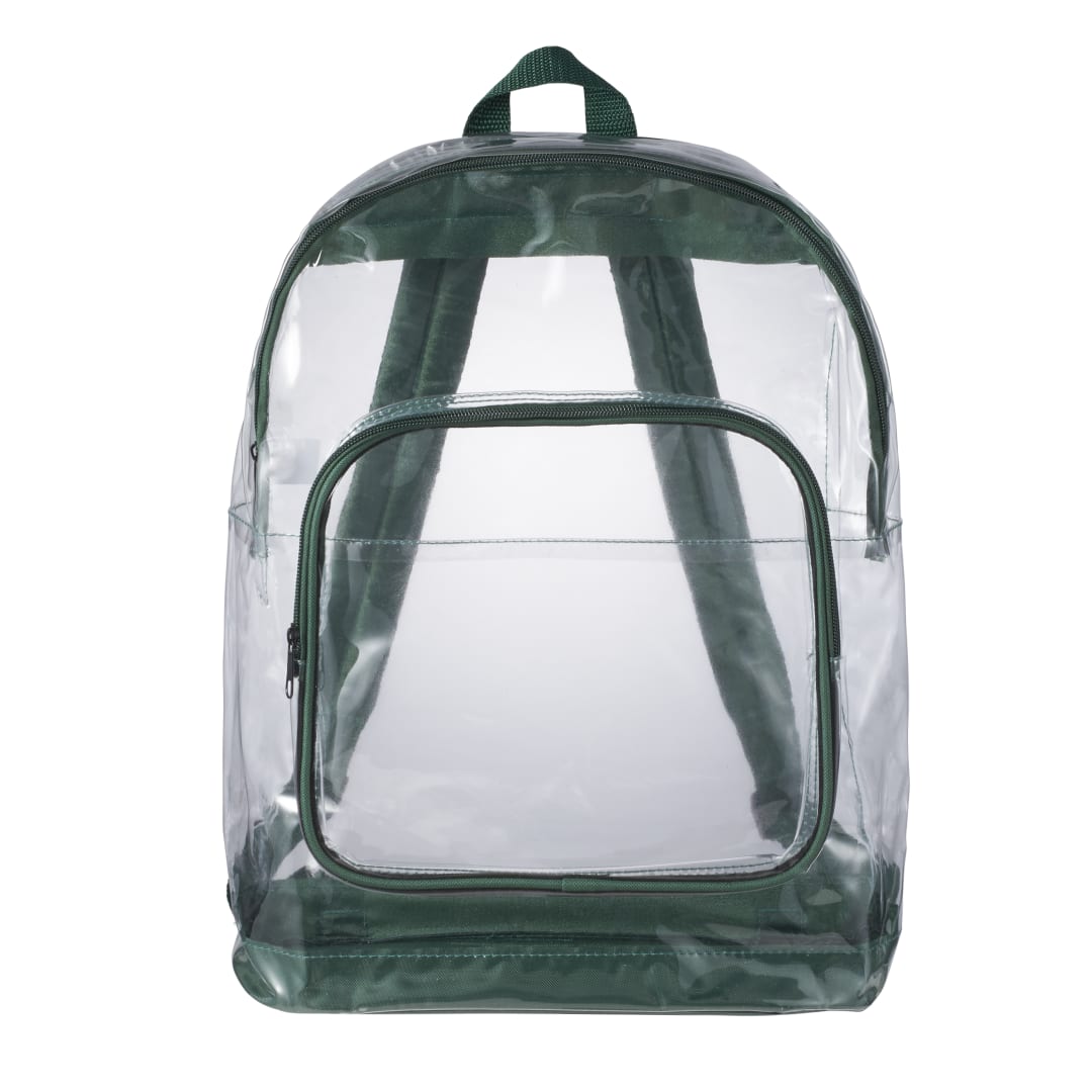 Bullet Rally Clear Backpack - SM-7300 Green