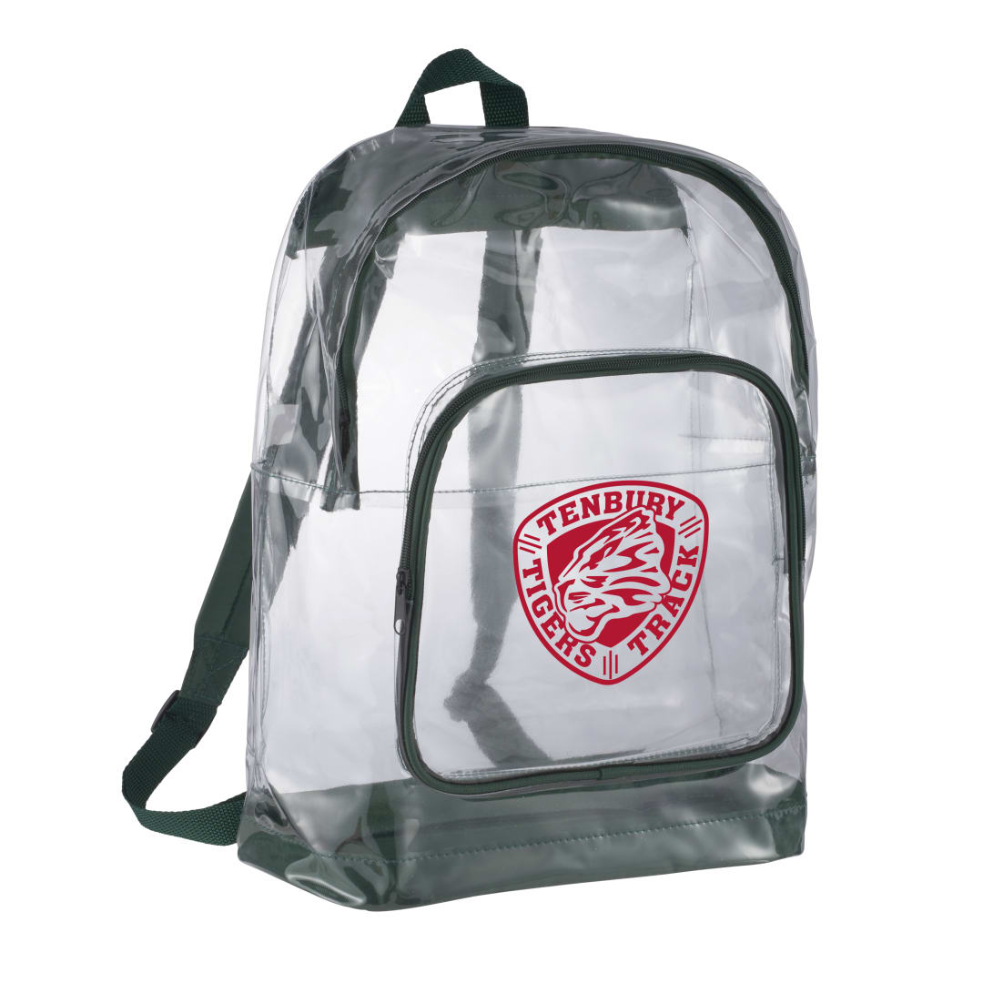 Bullet Rally Clear Backpack - SM-7300 Green