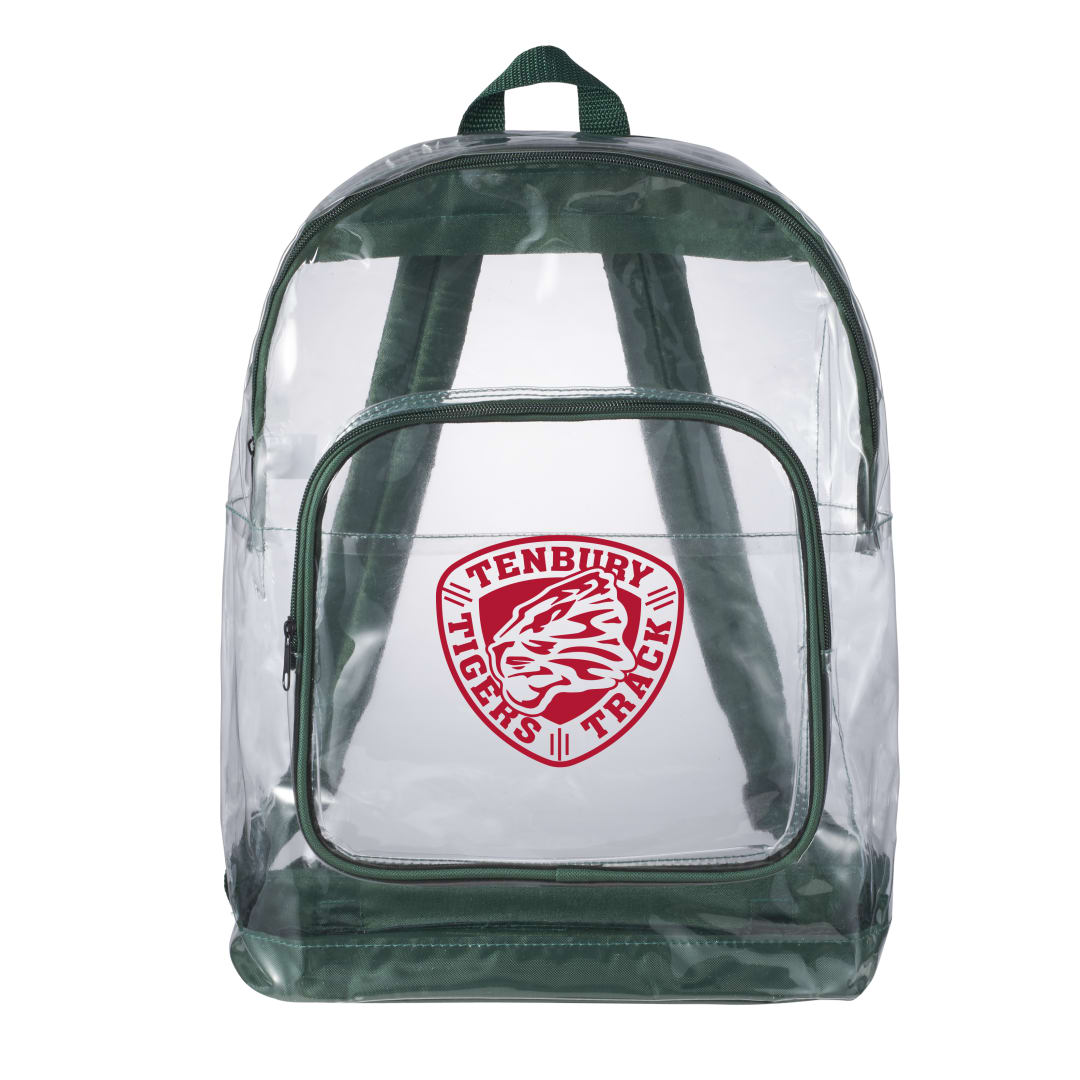 Bullet Rally Clear Backpack - SM-7300 Green